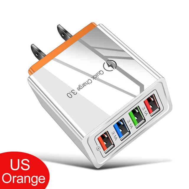 Luminous Color Mobile Phone Charging Head Intelligent 3A Luminous Color Mobile Phone Charging Head Intelligent 3A